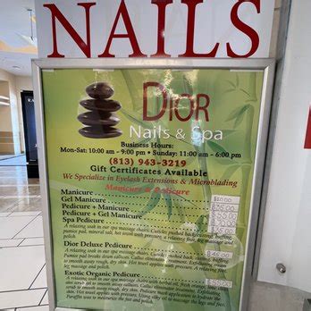 dior nail salon tampa|DIOR NAILS & SPA .